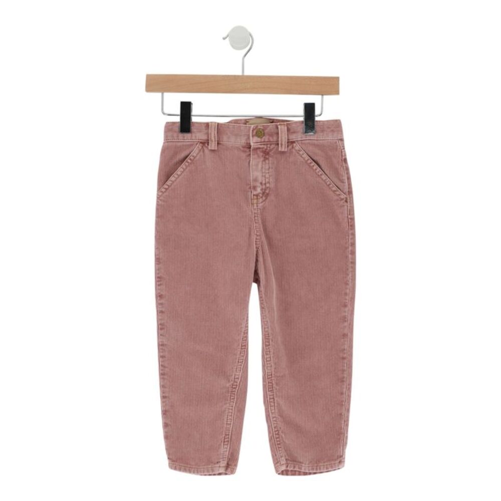 Gucci Horsebit Corduroy Pants Pink Girls